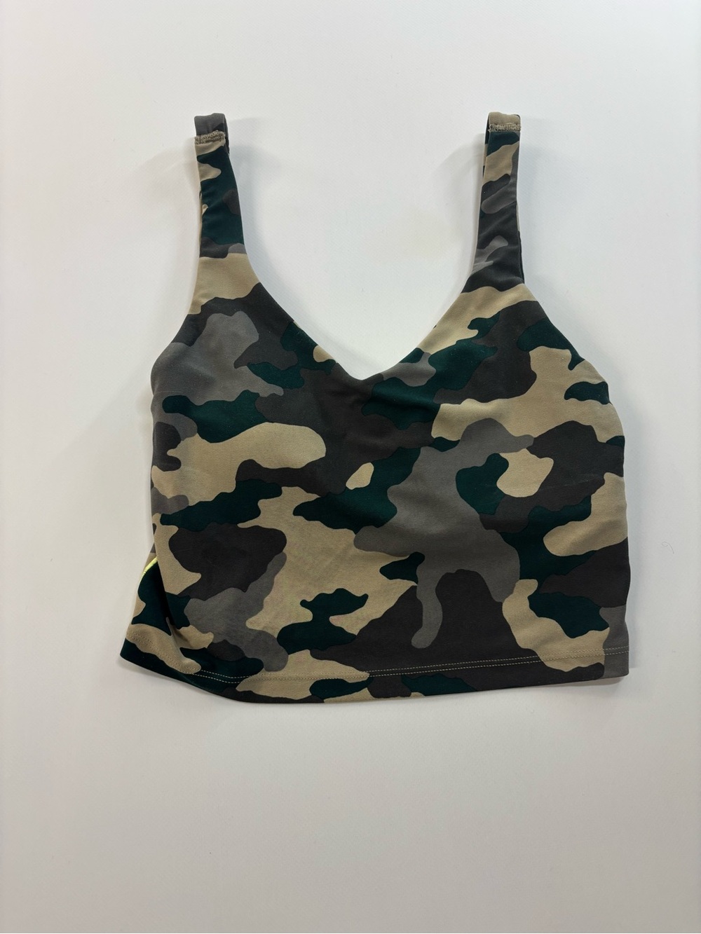 Aerie Offline Recharge Sports Bra Camo Size Small Padded Athletic Activewear Top